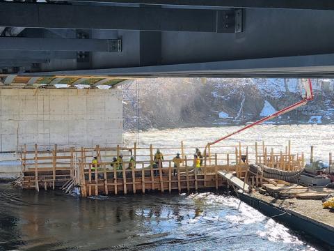 Ticonic Bridge March 2026