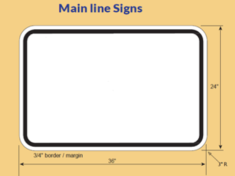 This is a mainline sign
