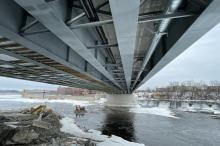 Ticonic Bridge February 2026