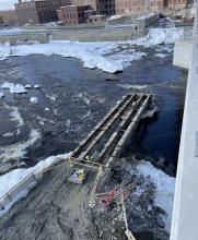 Ticonic Bridge February 2026