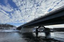 Ticonic Bridge February 2026