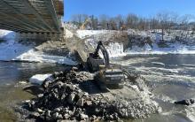 Ticonic Bridge February 2026