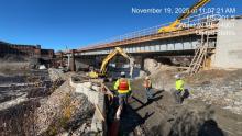 Ticonic Bridge November 2025