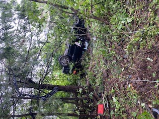 Rollover crash in Biddeford