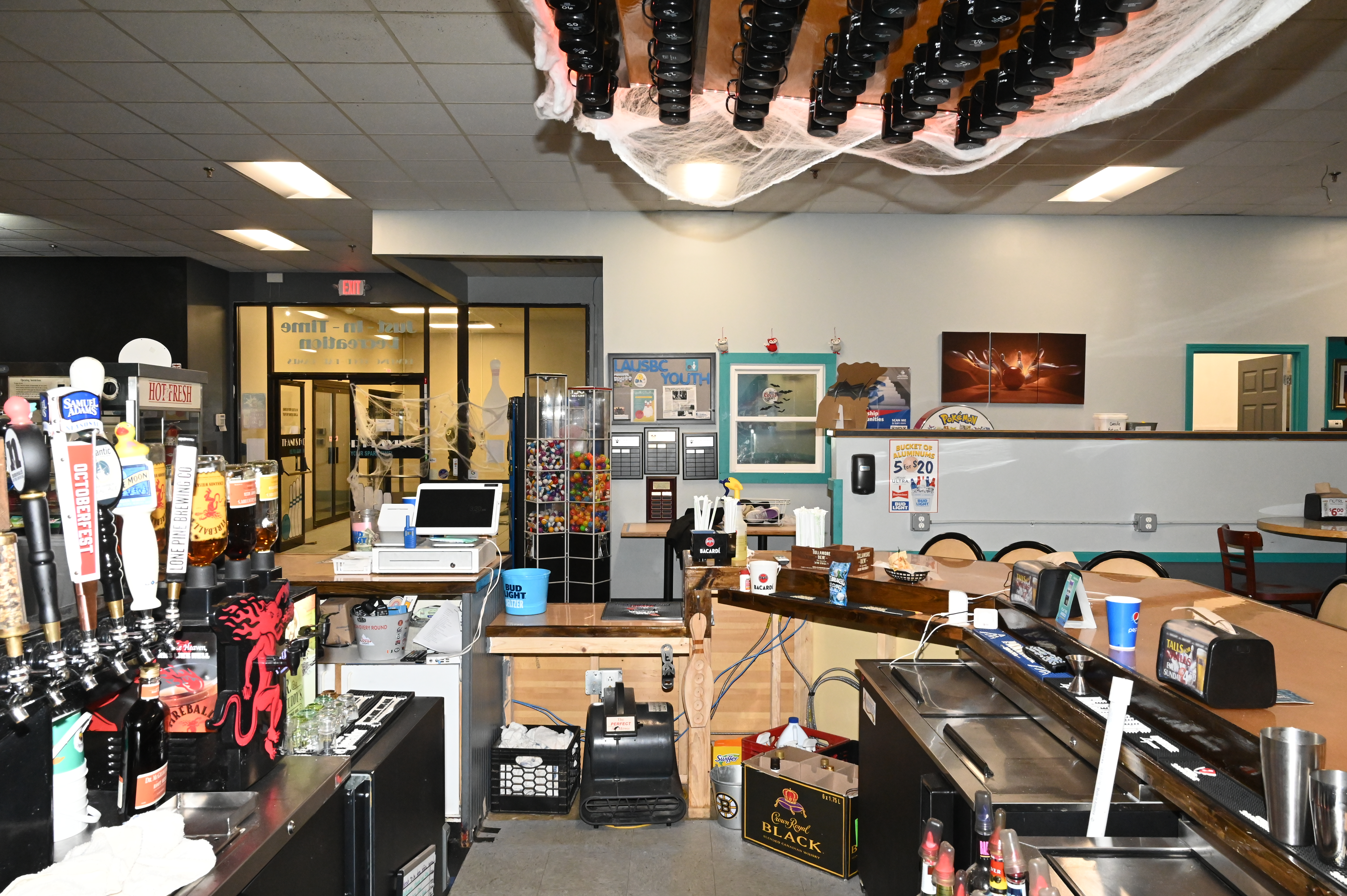 BOWLING ALLEY-CENTRAL AREA AND KITCHEN