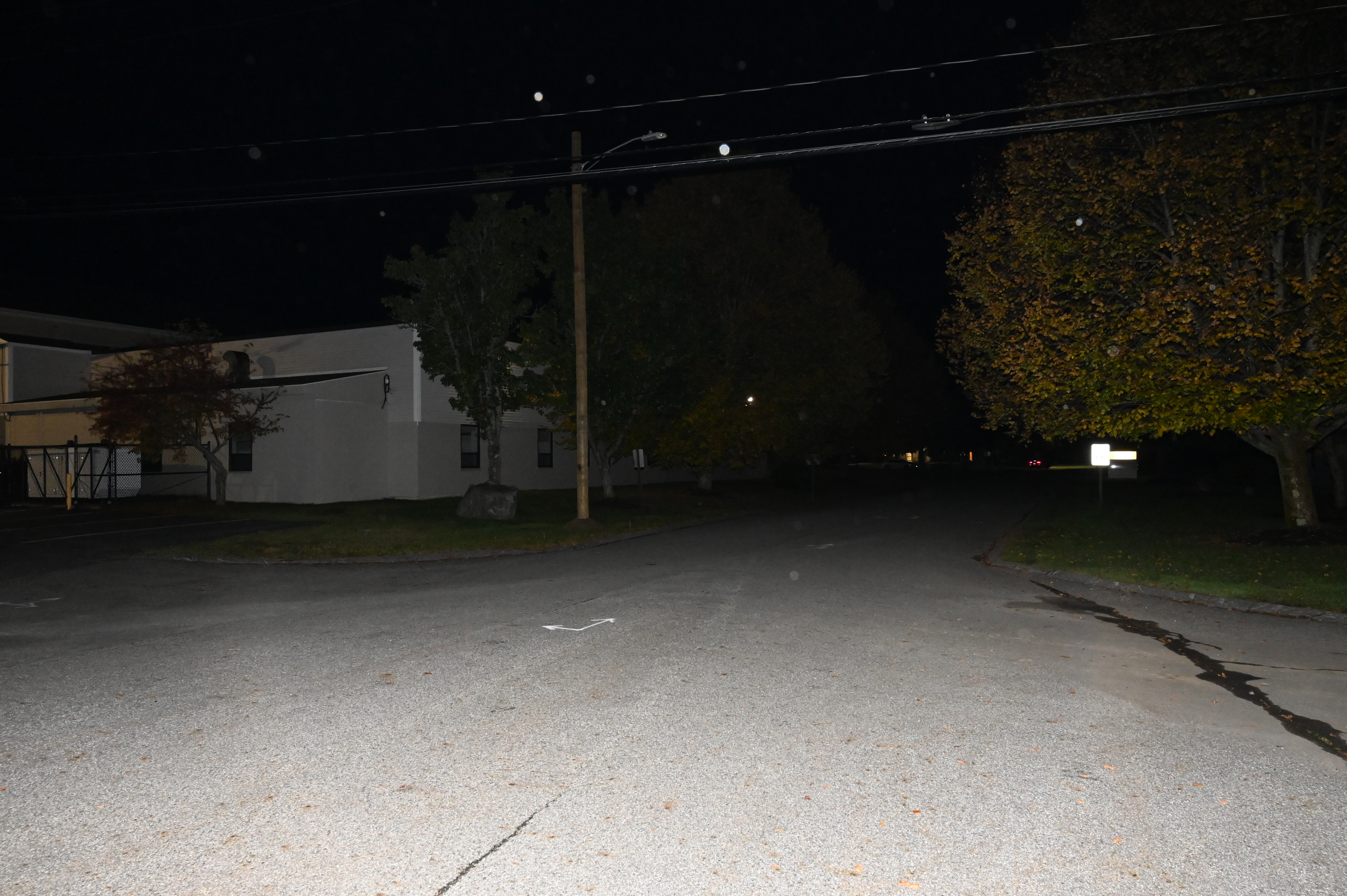 BOWLING ALLEY-OVERALL EXTERIOR (NIGHTTIME)