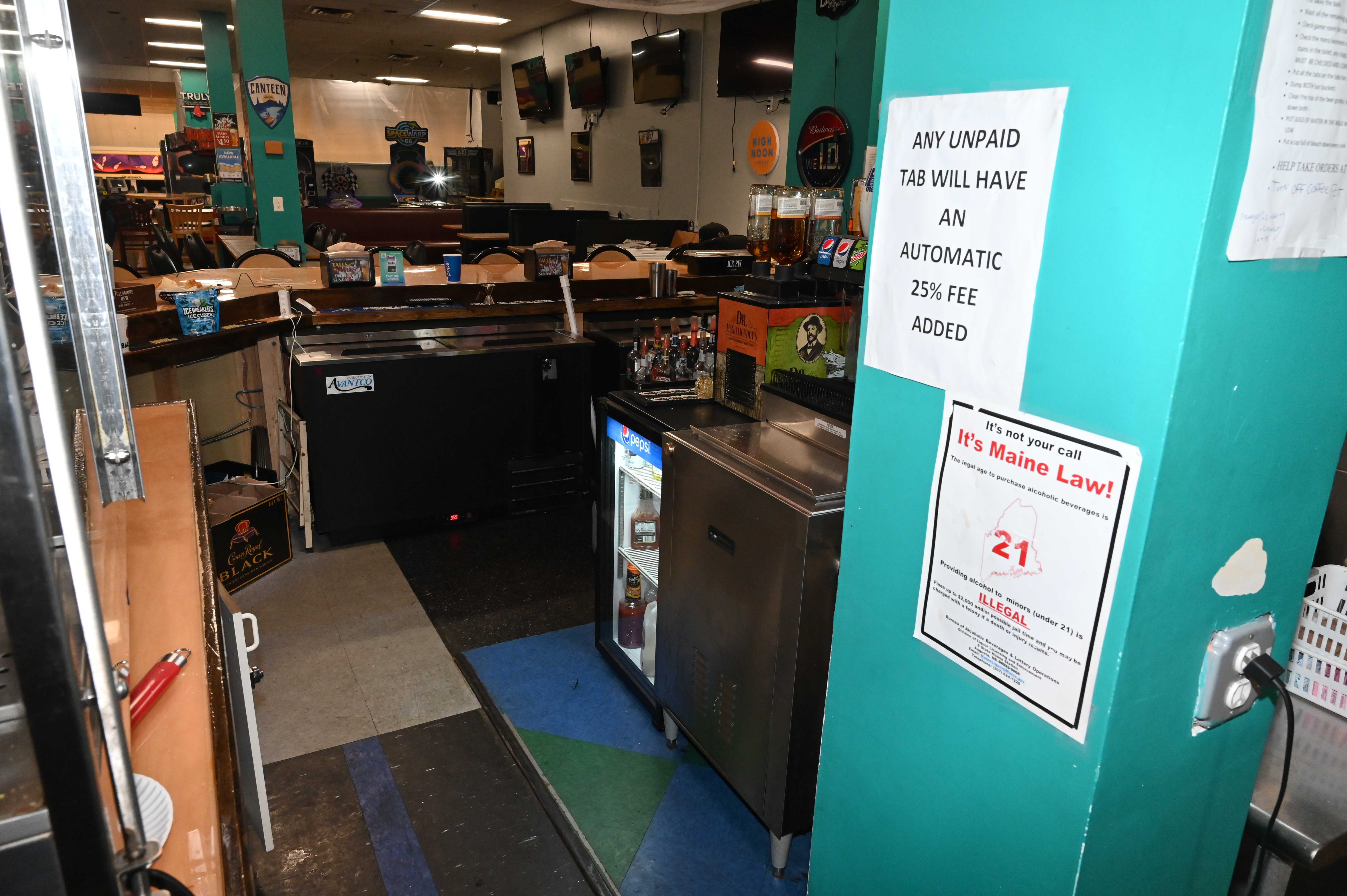 BOWLING ALLEY-OVERALL AND MIDRANGE PLACARDS