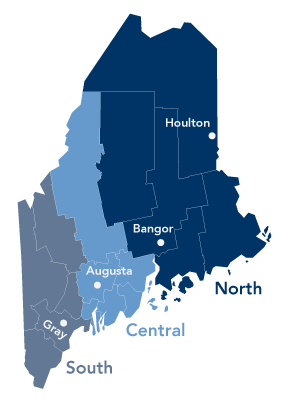 Map of Major Crimes Unit locations