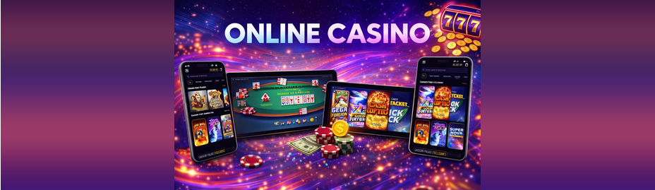 Image of internet gaming banner