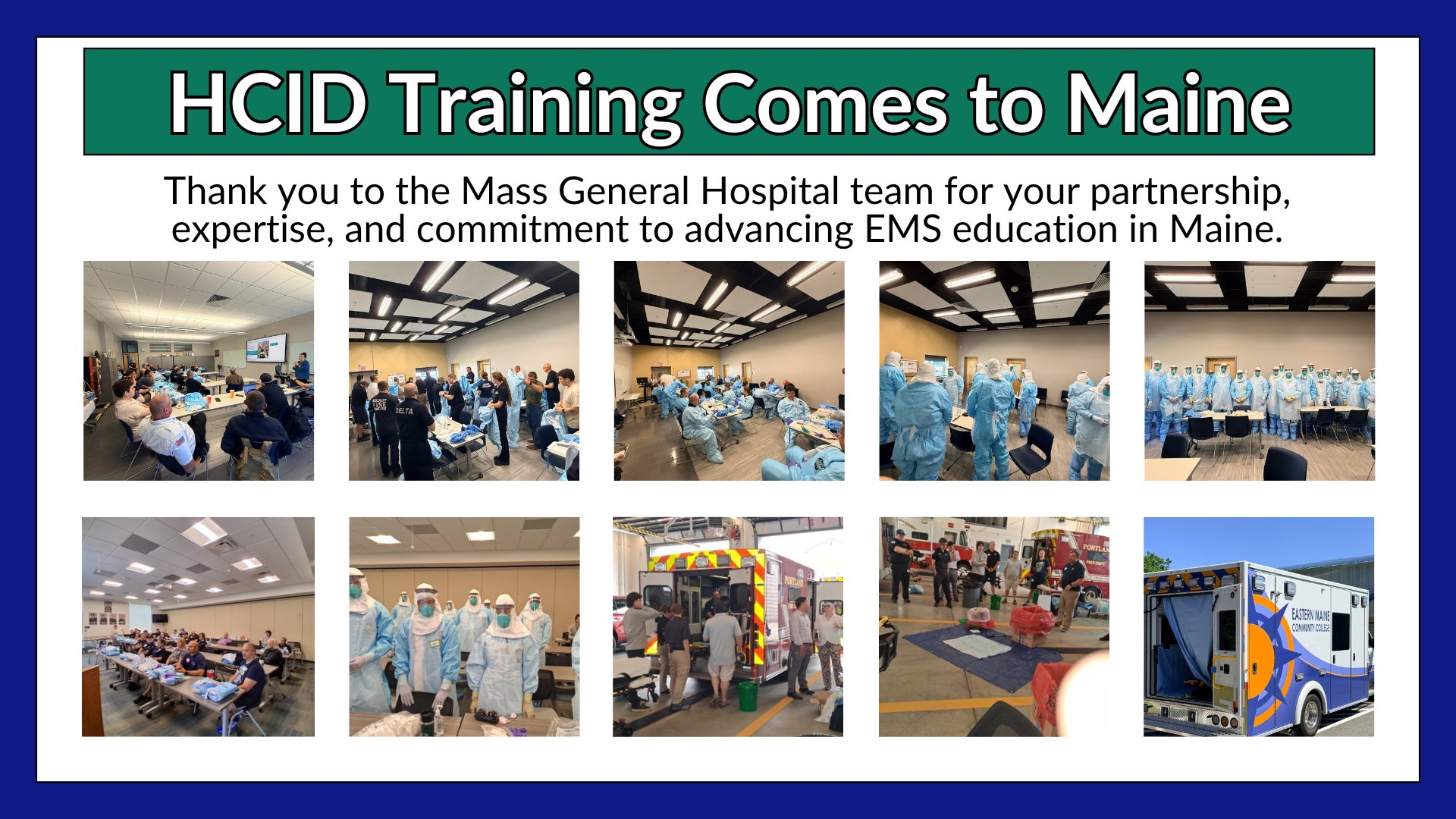 HCID Training Photos