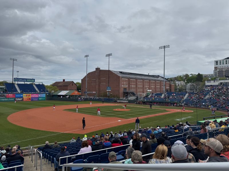 Great game and the Seadogs won!