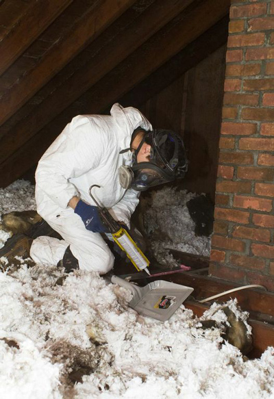 Evergreen Home Performance air sealing from Efficiency Maine Trust