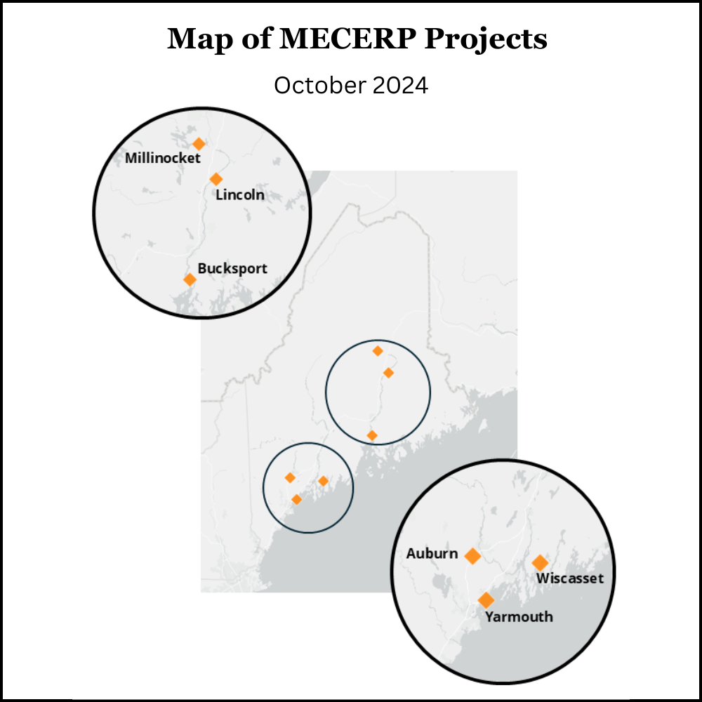 MECERP map