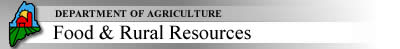 Department of Agriculture, Food & Rural Resources