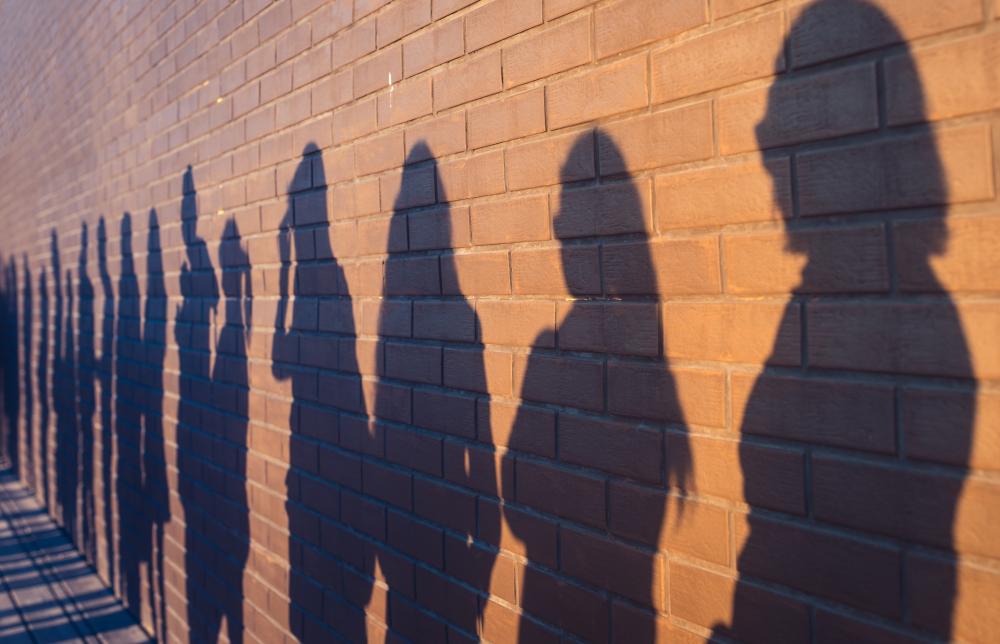 Ending Hunger Dashboard People Shadows against a wall