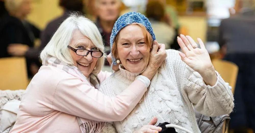Protective Factors Two Women Friends Embracing