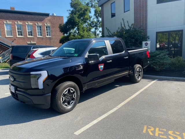 Photo of an electric F150