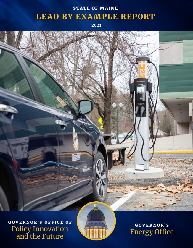 electric vehicle on state campus