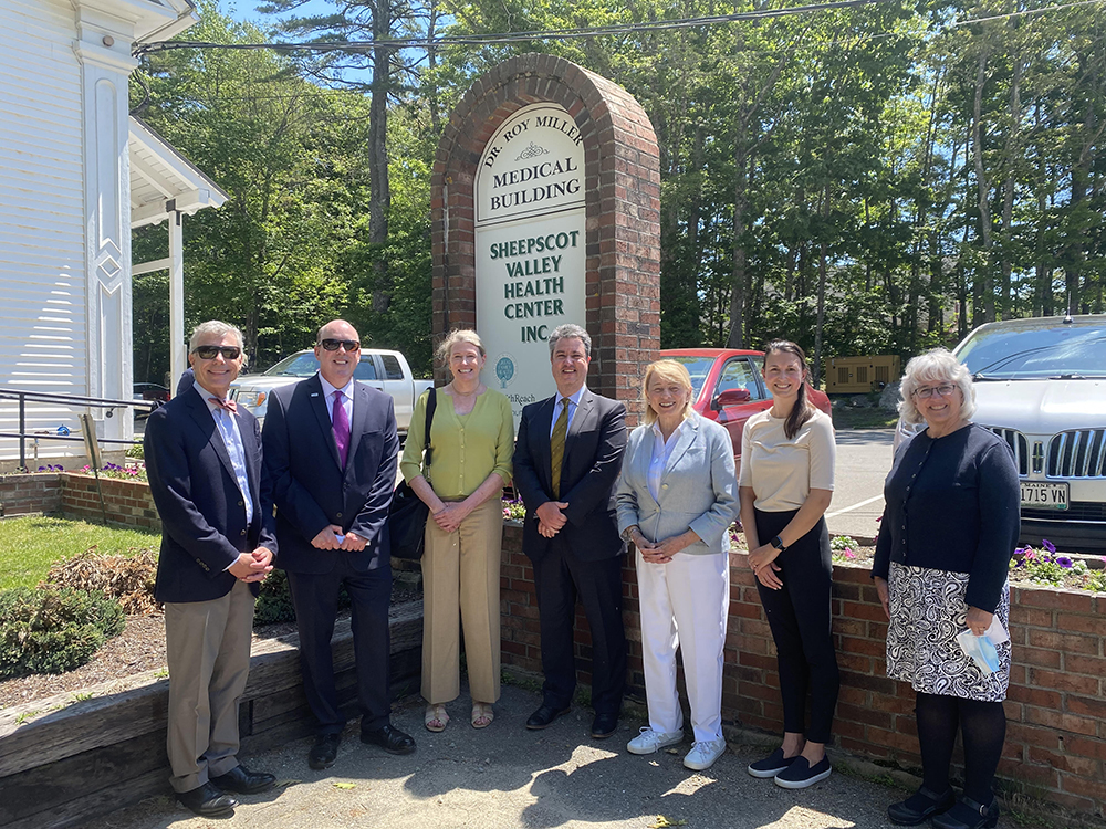 Governor Mills at Sheepscot Valley