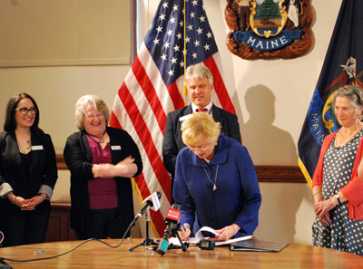 Governor Mills signs Student Loan Bill of Rights