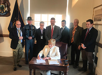 Governor Mills signing LD 200
