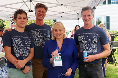Photo of Governor Mills with Maine Wild Blueberry Vendors