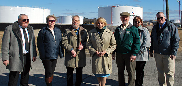 Photo at Renewable Energy Announcement Searsport