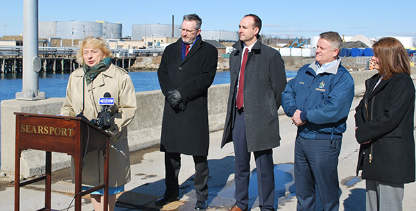 Photo at Renewable Energy Announcement Searsport