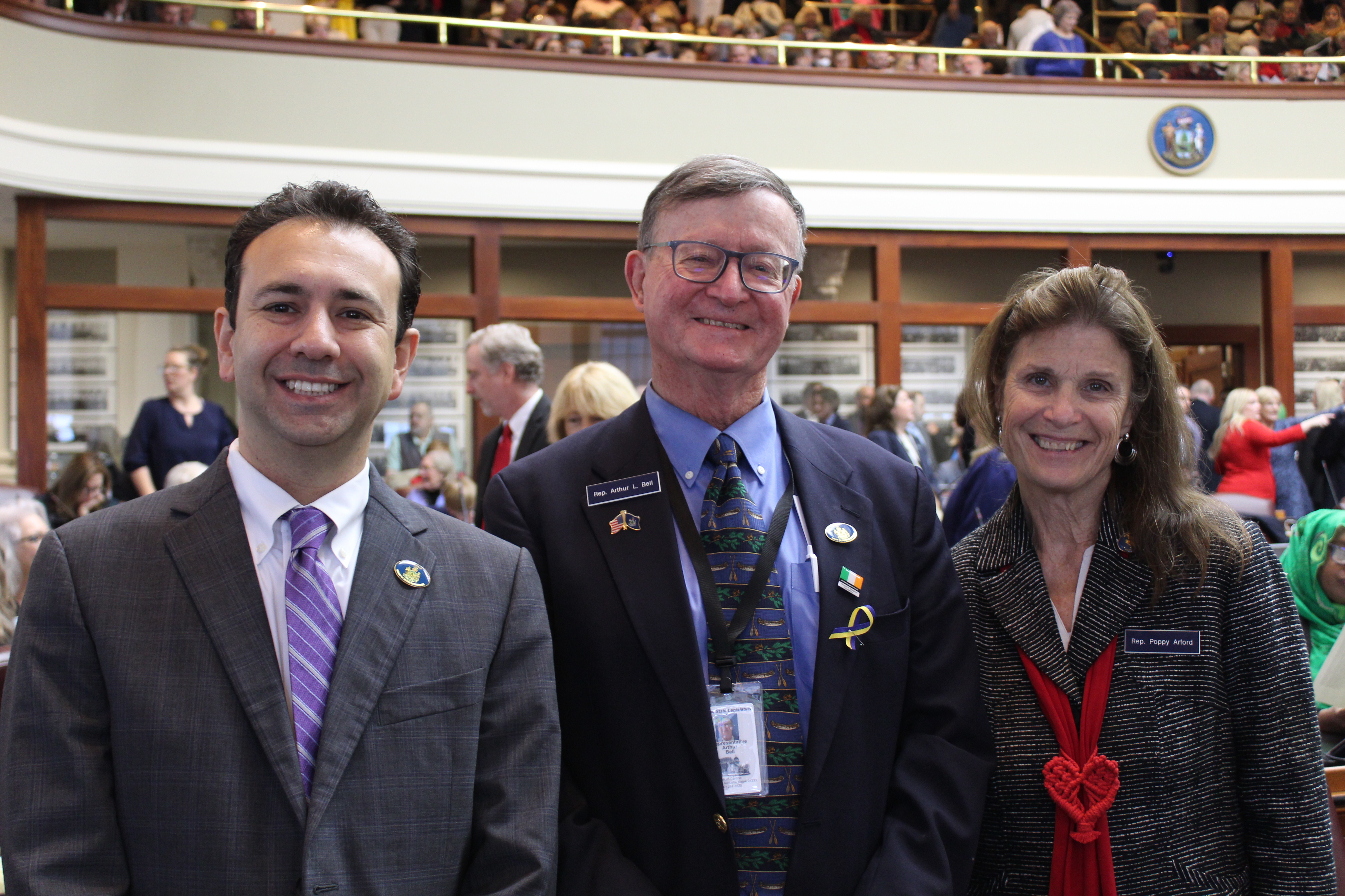 Reps. Ankeles, Bell and Arford
