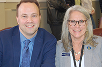 House Majority Leader Moonen and Assitant Majority Leader Gramlich