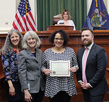 Camden legislative scholarship winner recognized by lawmakers