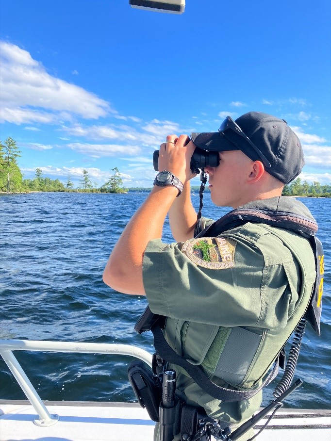 Deputy Game Warden Isaiah Dyer