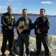 McBrine Maine Game Warden of the Year