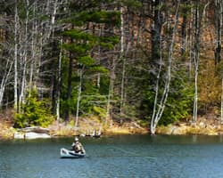 Angler casting line