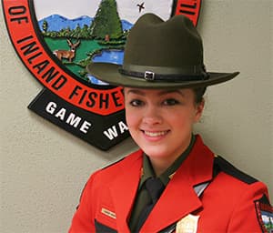 Game Warden Lauren Roddy