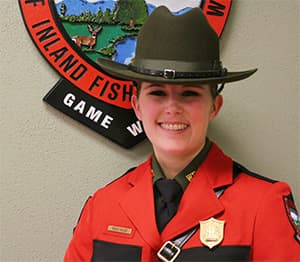 Game Warden Megan Miller