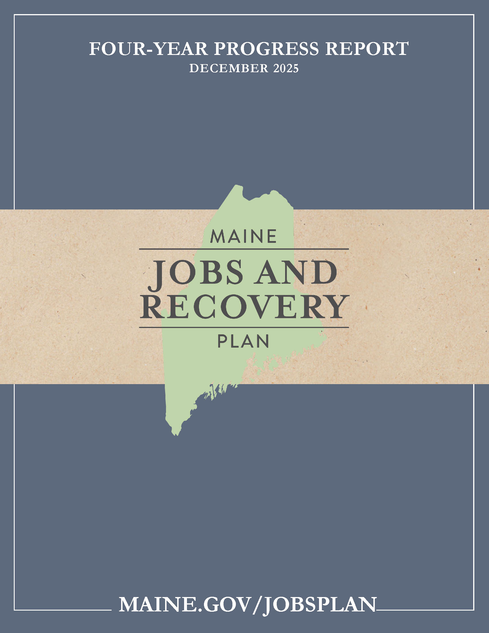 MJRP 4 Year Progress Report Cover