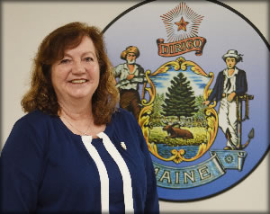 This is a picture of DOL Commissioner Laura Fortman