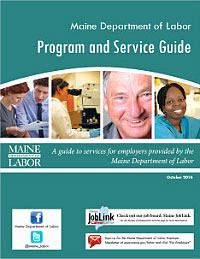 This is a graphic of the MDOL Employer Program and Service Guide