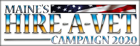 This is the 2020 Hire A Vet campaign logo.