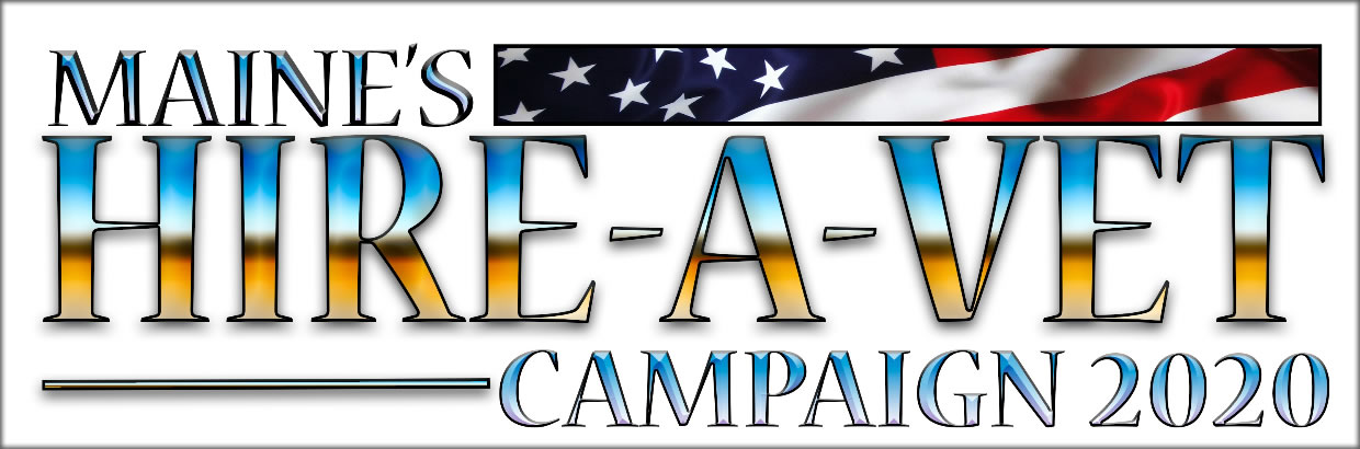 This is the 2020 Hire-a-vet campaign logo.