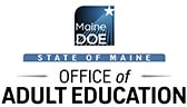 This is the Maine Adult Education logo