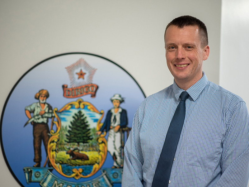 This is a picture of Luke Monahan, Director of Paid Family and Medical 
Leave.