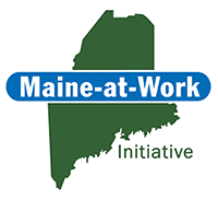 This is the maine-at-Work logo