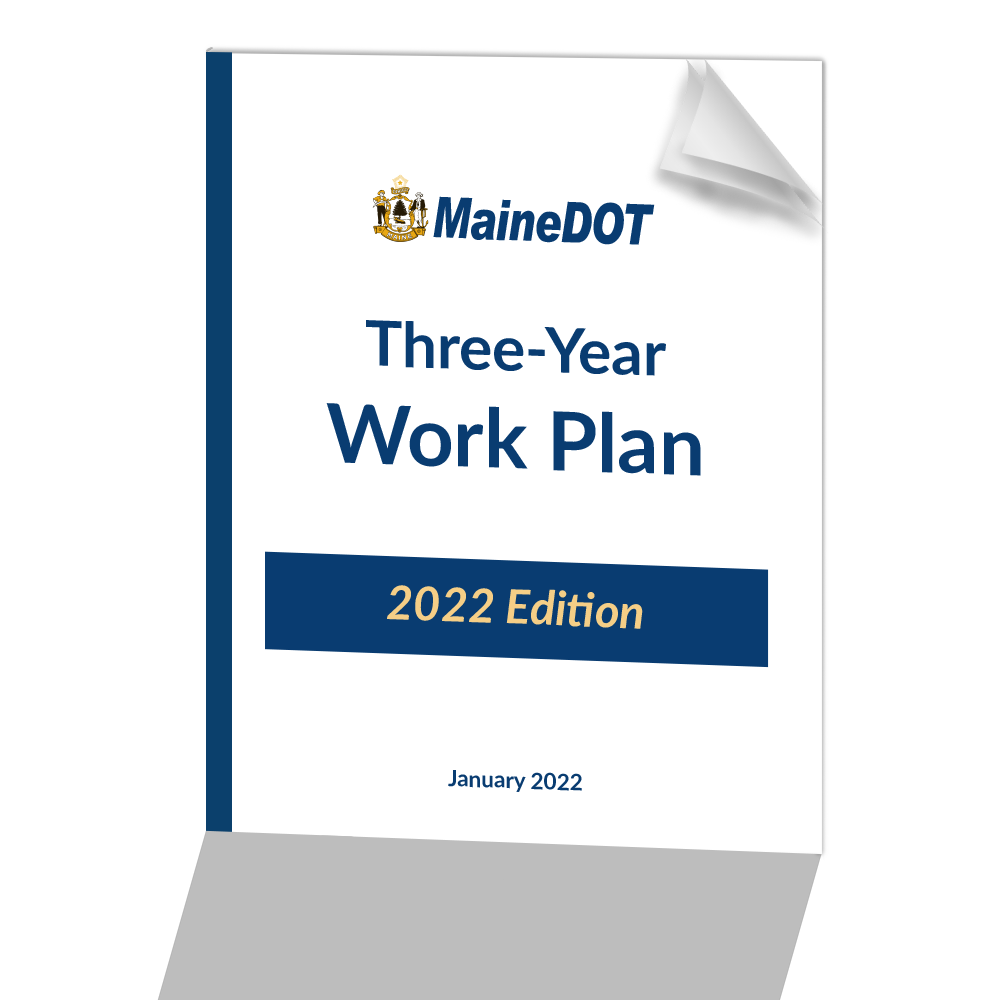 MDOT Work Plan cover page.