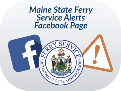 Ferry Facebook alerts logo on grey background