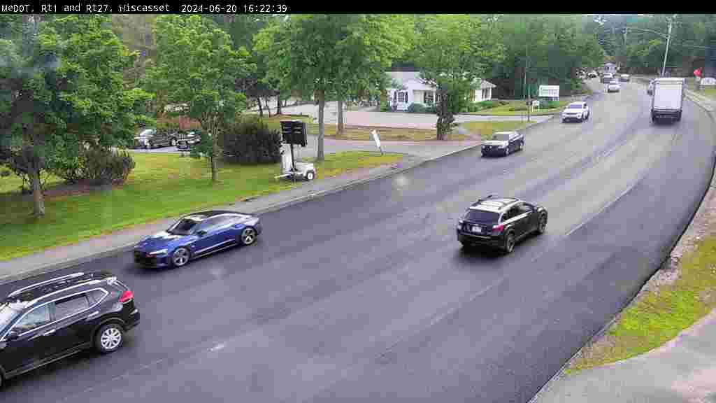 Wiscasset Maine Webcam – US-1 Traffic