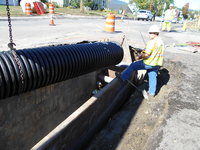 Installing Solid Pipe