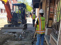 Sidewalk Excavation