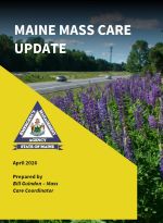 Cover of "Maine Mass Care Update April 2026 Prepared by Bill Guindon - Mass Care Coordinator"